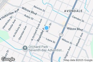 Map image of the property - 2007 Wilson St