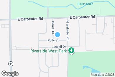 Map image of the property - 1813 Polly St