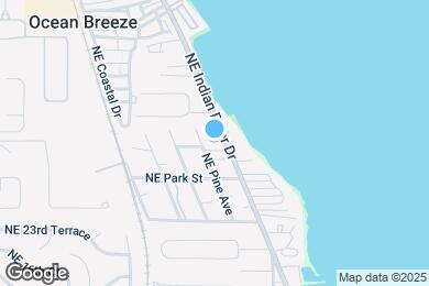 Map image of the property - 2640 NE Indian River Dr