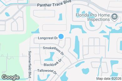 Map image of the property - 12607 Longcrest Dr