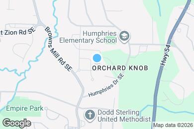 Map image of the property - 430 Village Creek Dr SE