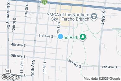 Map image of the property - 300 8th St S