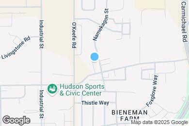 Map image of the property - 1551 Namekagon St