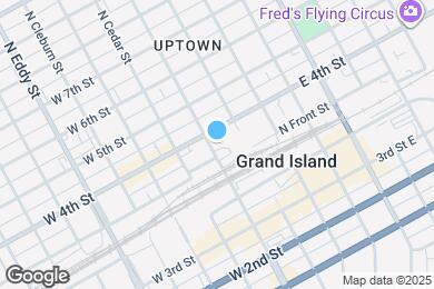 Map image of the property - 375 N Walnut St