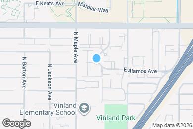 Map image of the property - 4875 N Backer Ave