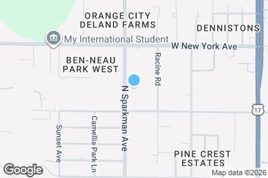 Map image of the property - 1270 N Sparkman Ave