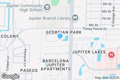 Map image of the property - 118 Georgian Park Dr