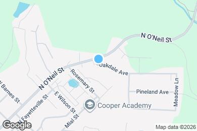 Map image of the property - 115 Oakdale Ave