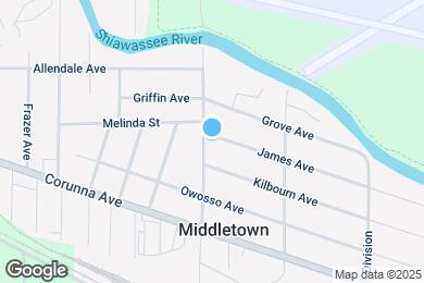 Map image of the property - 1804 James Ave