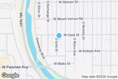 Map image of the property - 2116 S Gold St