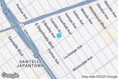 Map image of the property - 1862 S Bentley Ave