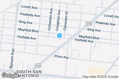 Map image of the property - 610 Fenfield Ave