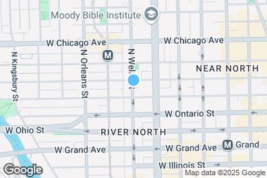 Map image of the property - 667 N Wells St