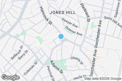 Map image of the property - 426 Bowdoin St