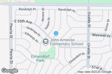 Map image of the property - 5504 Troy St
