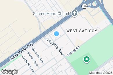 Map image of the property - 10519 Nopalito St