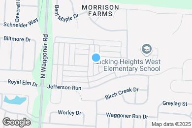 Map image of the property - 1377 Geranium Dr