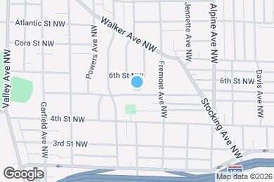 Map image of the property - 937 5th St NW
