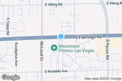 Map image of the property - 3145 E Flamingo Rd