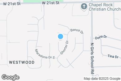 Map image of the property - 1817 Shorter Ct