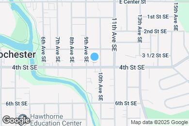 Map image of the property - 915 4th St SE