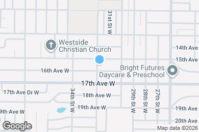 Map image of the property - 1507 32nd St W