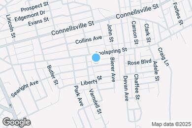 Map image of the property - 197 Searight Ave