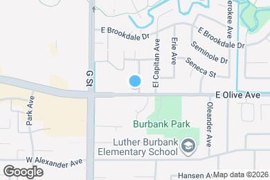 Map image of the property - Garden East Apartments