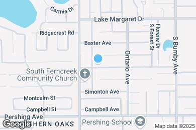 Map image of the property - 1701 White Ave