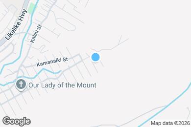 Map image of the property - 1576 Pahulu St