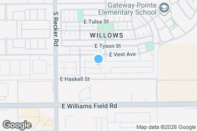 Map image of the property - 4164 E Toledo St