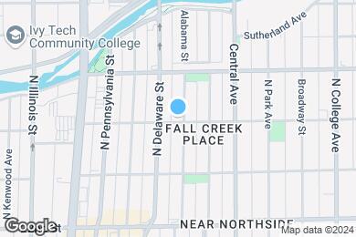 Map image of the property - Townhomes at Fall Creek Place