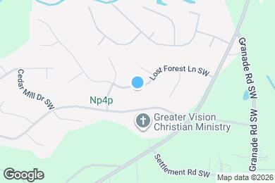 Map image of the property - 2120 Lost Forest Ln SW