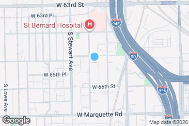 Map image of the property - 6513 S Harvard Ave