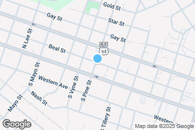 Map image of the property - 837 Beal St