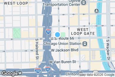 Map image of the property - 705 W Adams St