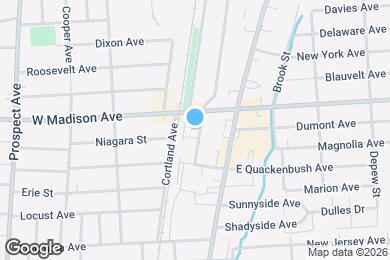 Map image of the property - 28 Park Ave