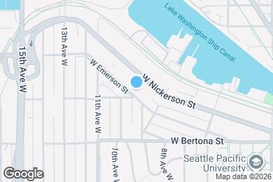Map image of the property - 908 W Emerson St