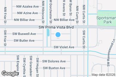 Map image of the property - 361 SW Twig Ave