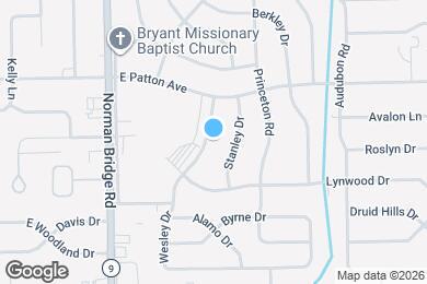 Map image of the property - 3723 Wesley Dr