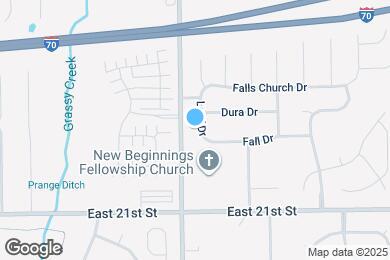 Map image of the property - 2226 Leaf Dr