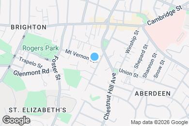 Map image of the property - 4 Mount Vernon St