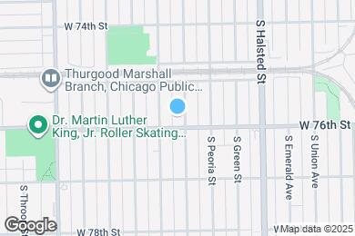 Map image of the property - 7544 S Sangamon St