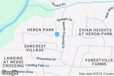 Map image of the property - 3200 Daingerfield Dr