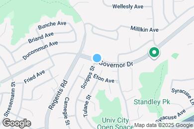 Map image of the property - 6099 Scripps St