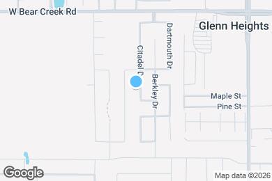 Map image of the property - 1817 Citadel Dr