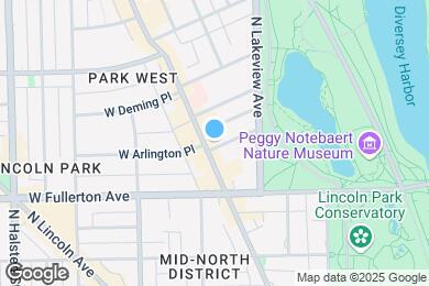 Map image of the property - 2453 N Clark St