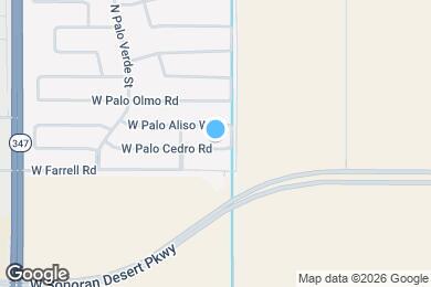 Map image of the property - 43970 W Palo Cedro Rd