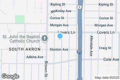 Map image of the property - 1022 Herberich Ave