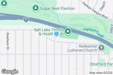 Map image of the property - 2493 S 1700 E